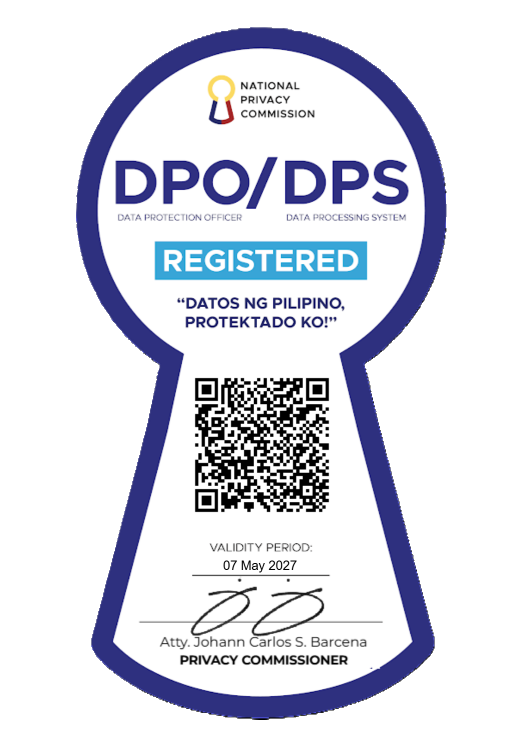 National Privacy Commission DPO/DPS Registered Seal
